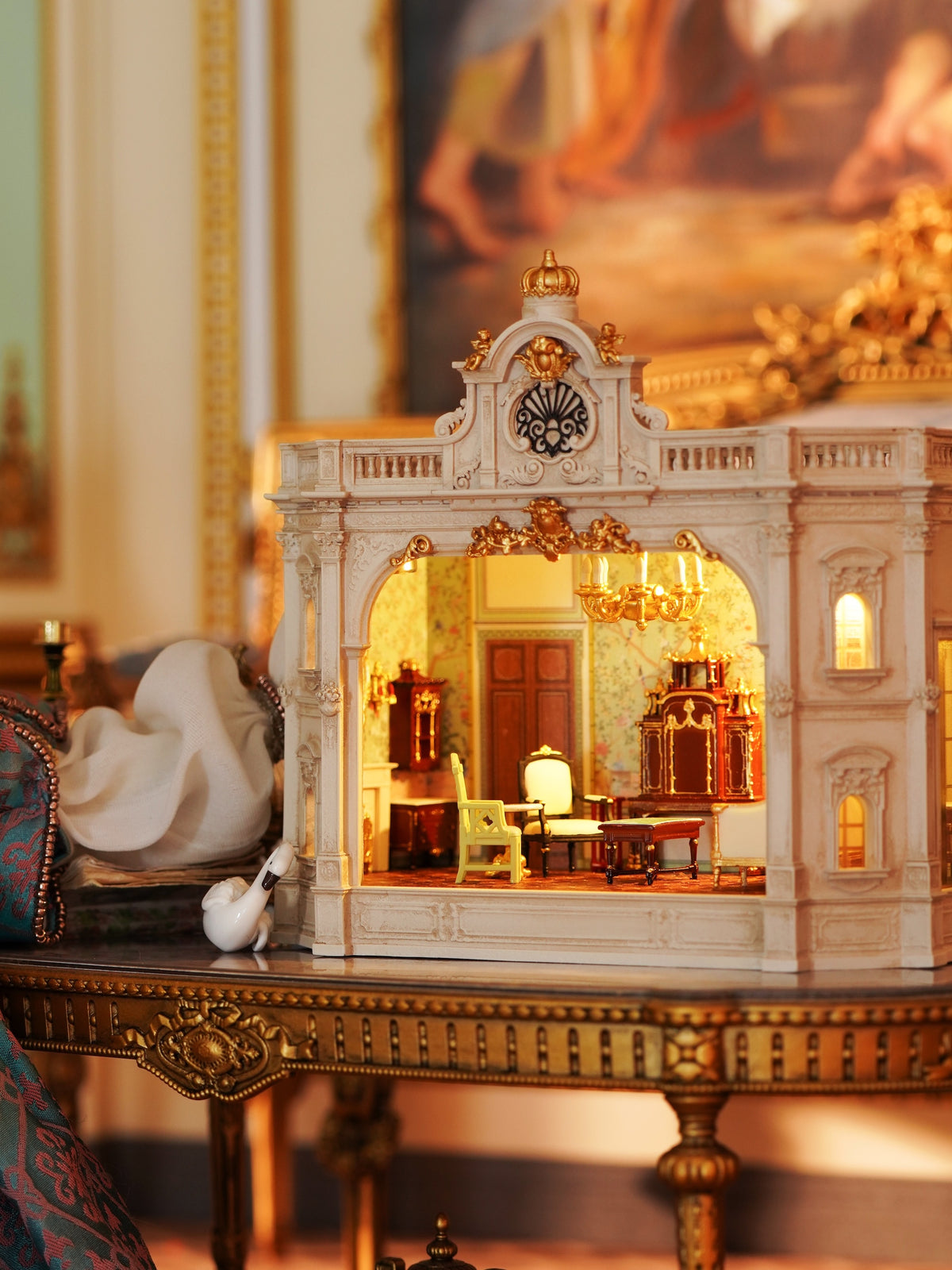 French Royal Manor Miniature House