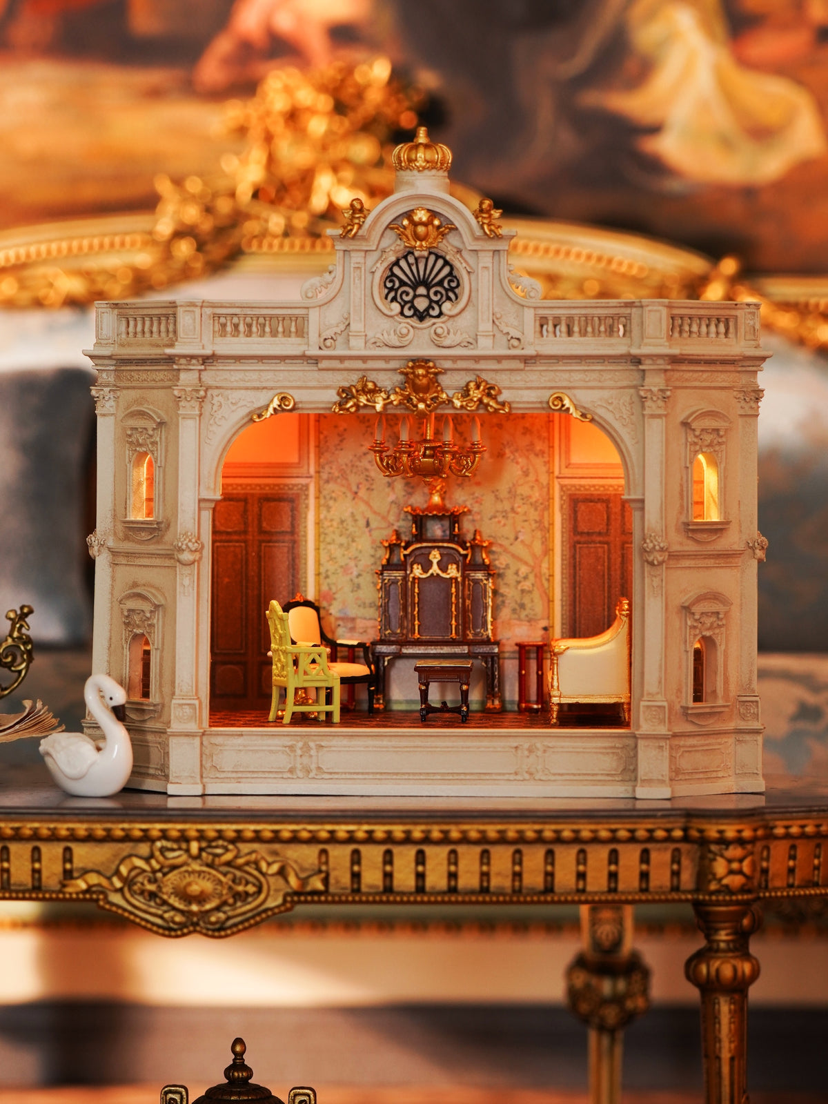French Royal Manor Miniature House