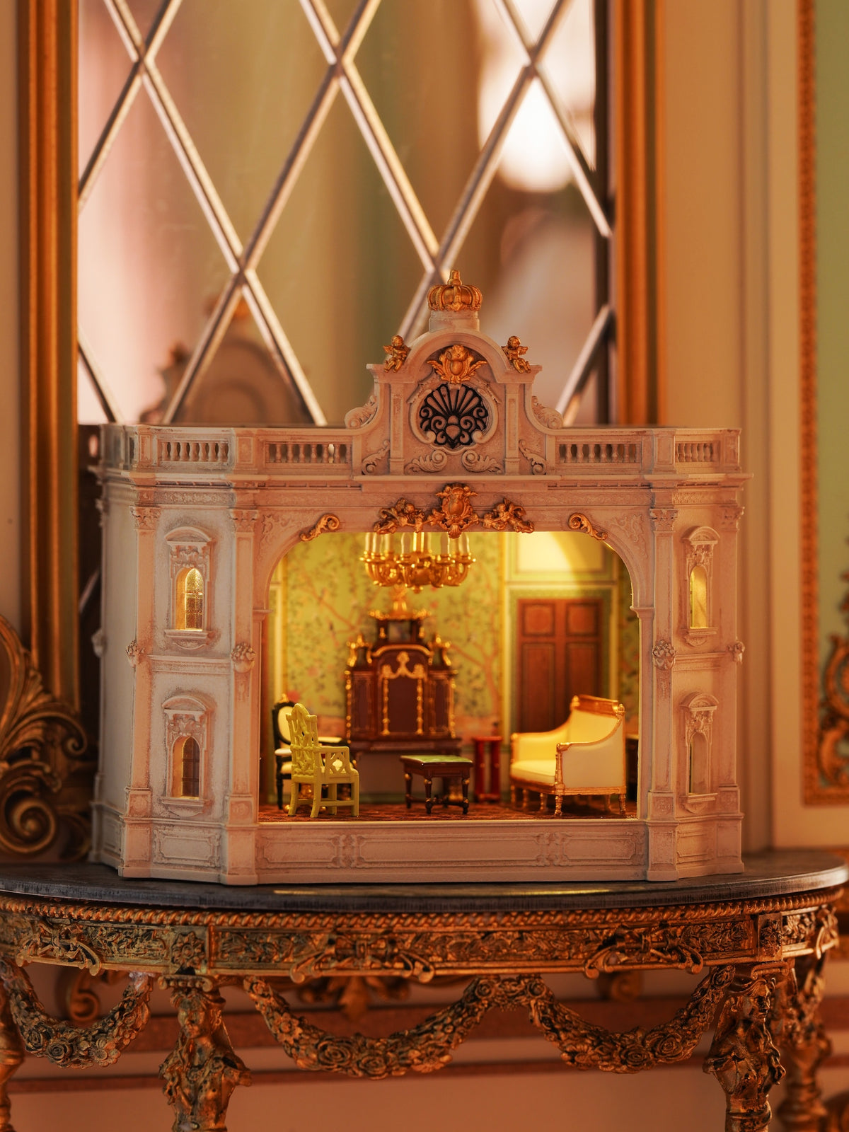 French Royal Manor Miniature House